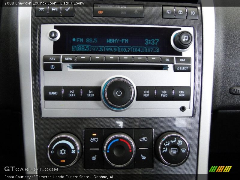 Black / Ebony 2008 Chevrolet Equinox Sport