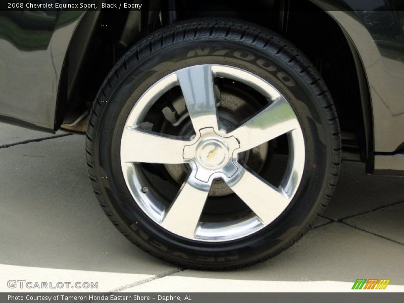 Black / Ebony 2008 Chevrolet Equinox Sport