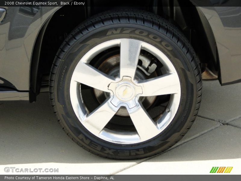 Black / Ebony 2008 Chevrolet Equinox Sport
