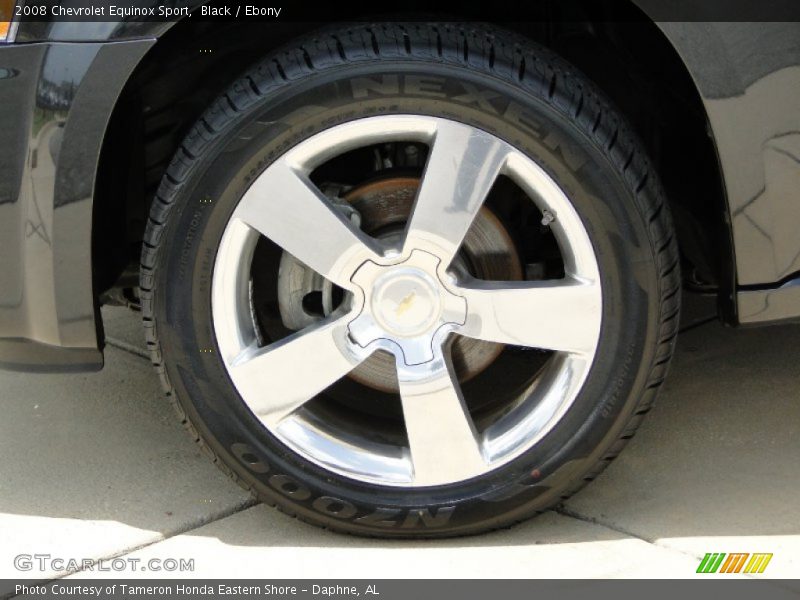 Black / Ebony 2008 Chevrolet Equinox Sport
