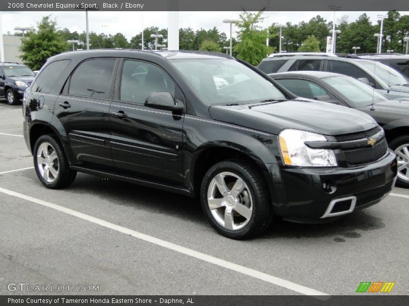 Black / Ebony 2008 Chevrolet Equinox Sport