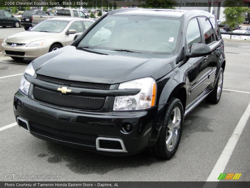Black / Ebony 2008 Chevrolet Equinox Sport