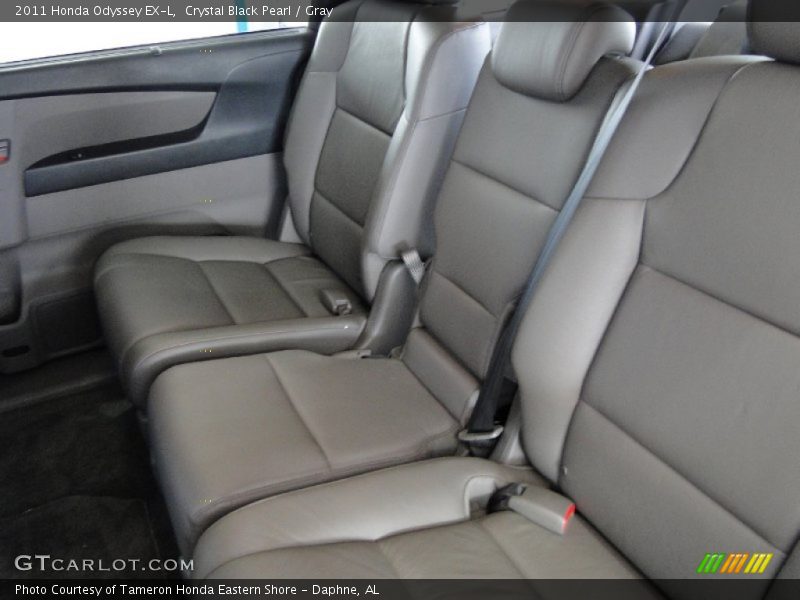 Crystal Black Pearl / Gray 2011 Honda Odyssey EX-L