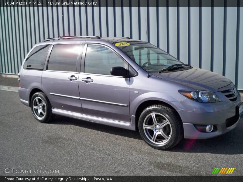 Titanium Gray Metallic / Gray 2004 Mazda MPV ES