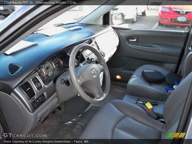 Titanium Gray Metallic / Gray 2004 Mazda MPV ES
