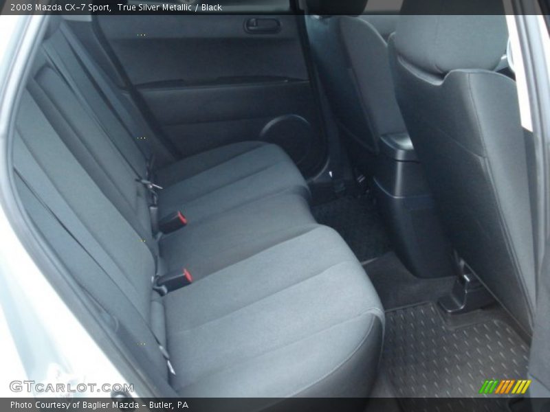 True Silver Metallic / Black 2008 Mazda CX-7 Sport