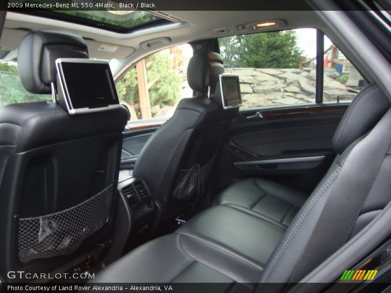 Black / Black 2009 Mercedes-Benz ML 550 4Matic
