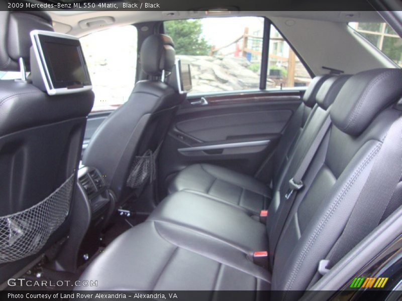 Black / Black 2009 Mercedes-Benz ML 550 4Matic