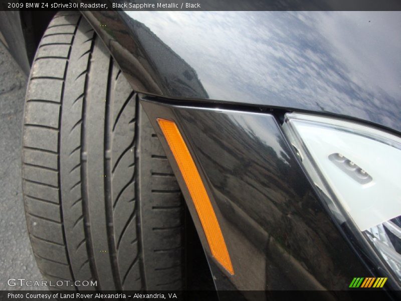 Black Sapphire Metallic / Black 2009 BMW Z4 sDrive30i Roadster