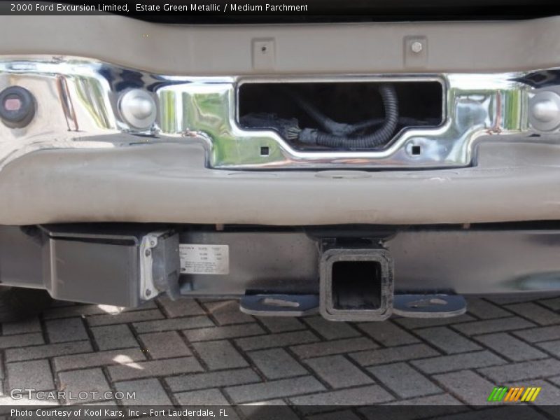 Estate Green Metallic / Medium Parchment 2000 Ford Excursion Limited