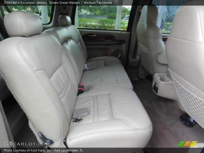 Estate Green Metallic / Medium Parchment 2000 Ford Excursion Limited