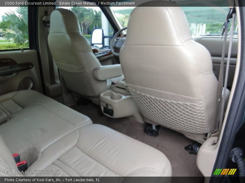 Estate Green Metallic / Medium Parchment 2000 Ford Excursion Limited
