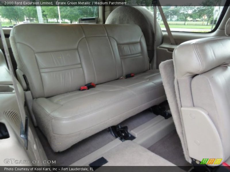 Estate Green Metallic / Medium Parchment 2000 Ford Excursion Limited