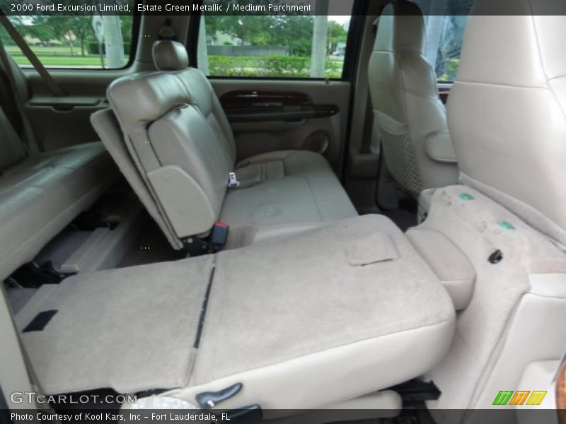 Estate Green Metallic / Medium Parchment 2000 Ford Excursion Limited