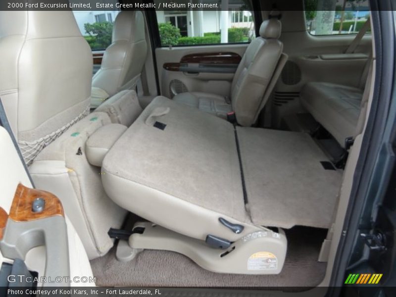 Estate Green Metallic / Medium Parchment 2000 Ford Excursion Limited