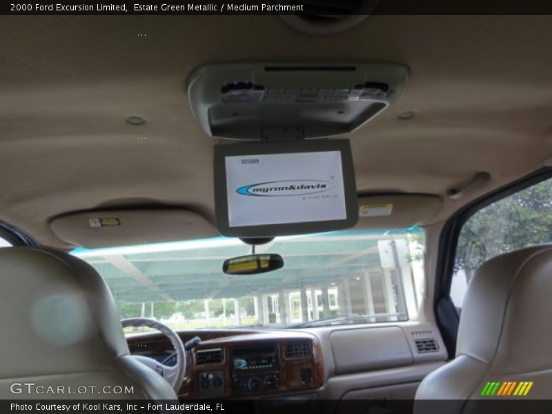 Estate Green Metallic / Medium Parchment 2000 Ford Excursion Limited