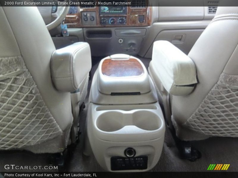Estate Green Metallic / Medium Parchment 2000 Ford Excursion Limited
