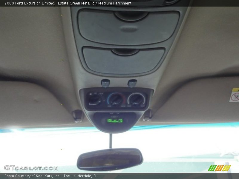 Estate Green Metallic / Medium Parchment 2000 Ford Excursion Limited