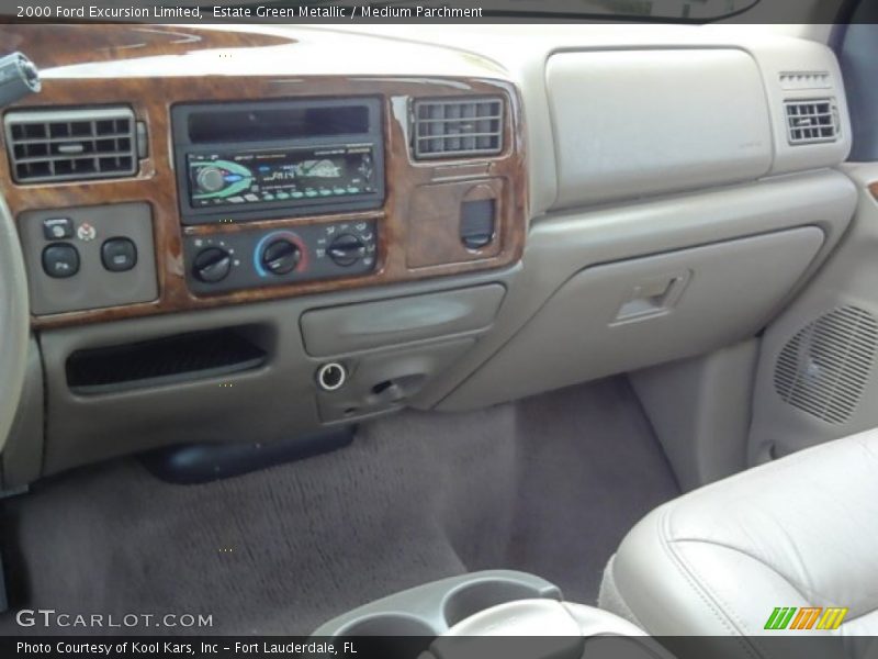 Estate Green Metallic / Medium Parchment 2000 Ford Excursion Limited