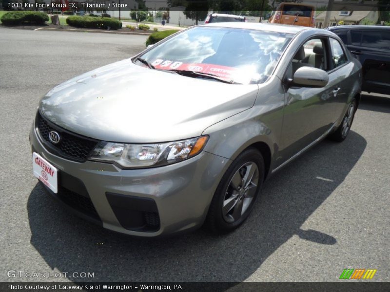 Titanium / Stone 2011 Kia Forte Koup EX