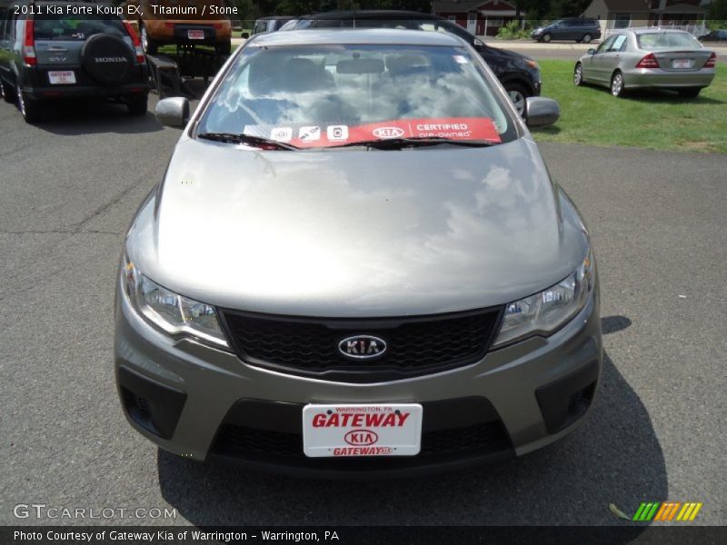 Titanium / Stone 2011 Kia Forte Koup EX