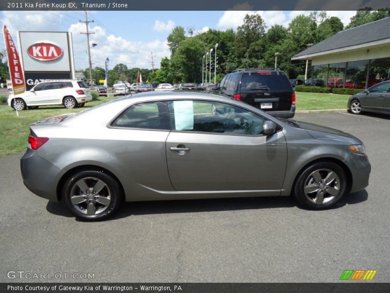 Titanium / Stone 2011 Kia Forte Koup EX