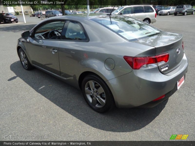Titanium / Stone 2011 Kia Forte Koup EX