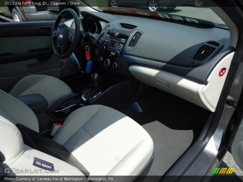 Titanium / Stone 2011 Kia Forte Koup EX