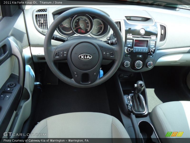 Titanium / Stone 2011 Kia Forte Koup EX
