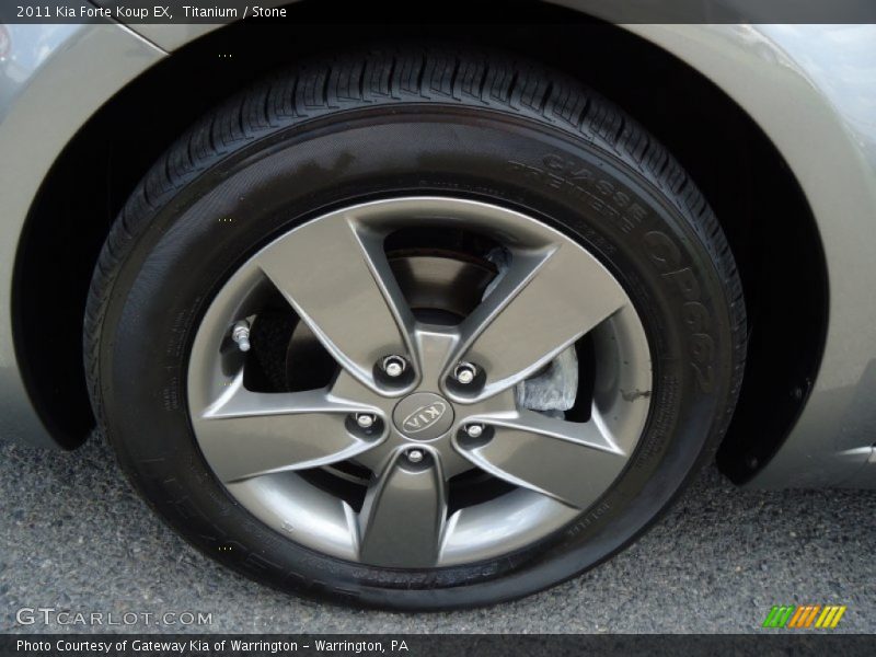 Titanium / Stone 2011 Kia Forte Koup EX