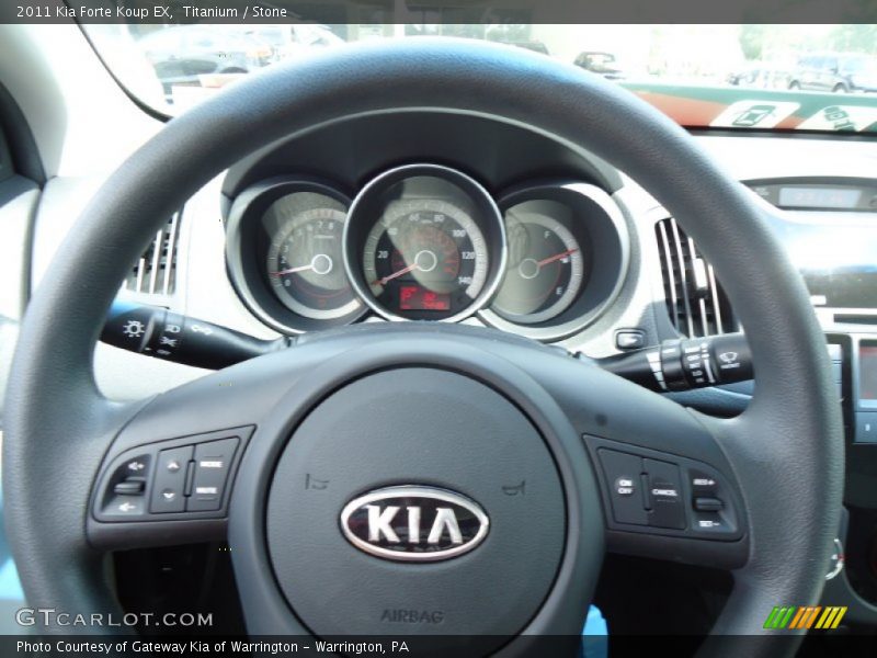 Titanium / Stone 2011 Kia Forte Koup EX