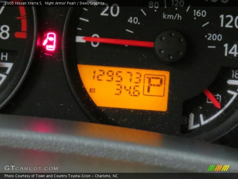 Night Armor Pearl / Steel/Graphite 2005 Nissan Xterra S