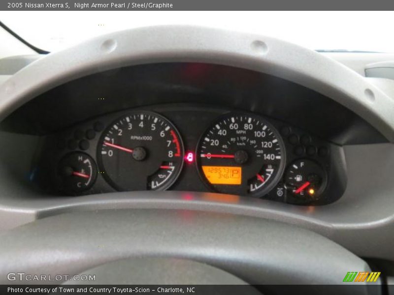 Night Armor Pearl / Steel/Graphite 2005 Nissan Xterra S