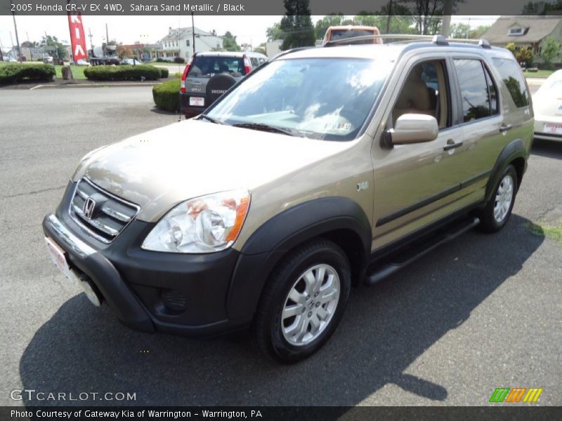 Sahara Sand Metallic / Black 2005 Honda CR-V EX 4WD