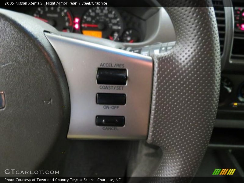 Night Armor Pearl / Steel/Graphite 2005 Nissan Xterra S