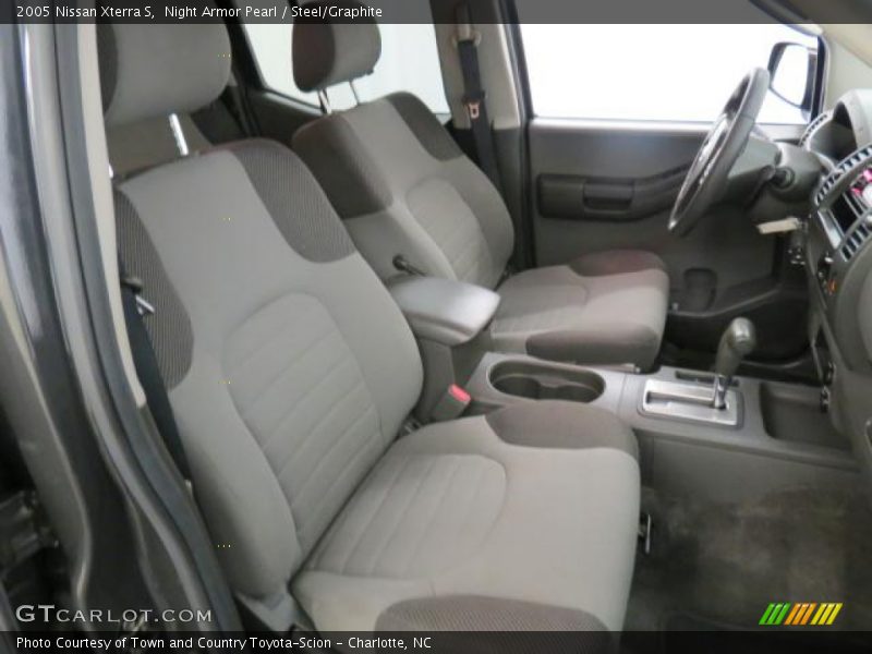 Night Armor Pearl / Steel/Graphite 2005 Nissan Xterra S