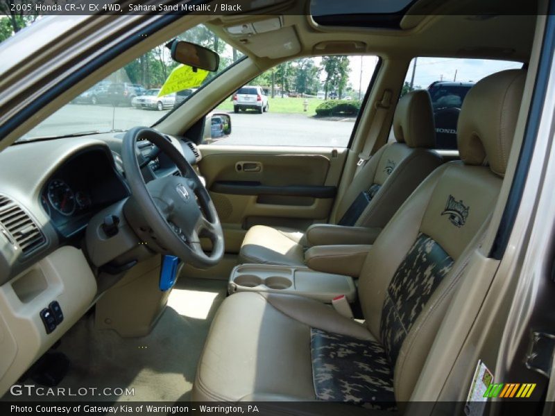 Sahara Sand Metallic / Black 2005 Honda CR-V EX 4WD