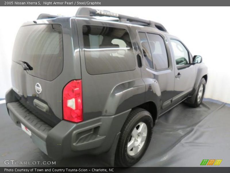 Night Armor Pearl / Steel/Graphite 2005 Nissan Xterra S