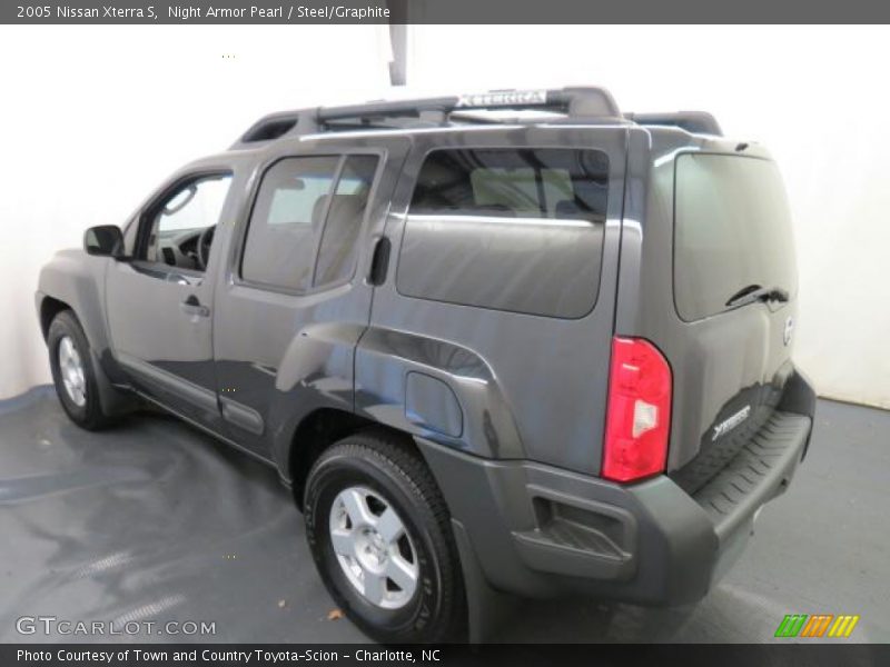 Night Armor Pearl / Steel/Graphite 2005 Nissan Xterra S