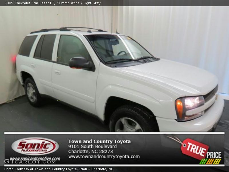 Summit White / Light Gray 2005 Chevrolet TrailBlazer LT
