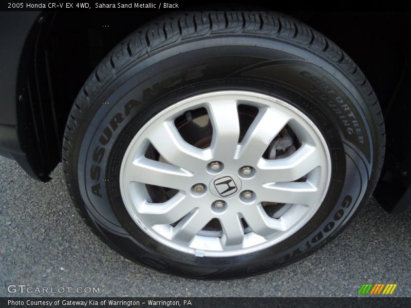 Sahara Sand Metallic / Black 2005 Honda CR-V EX 4WD