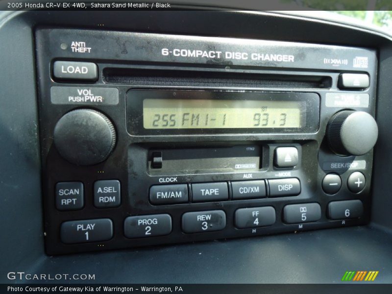 Sahara Sand Metallic / Black 2005 Honda CR-V EX 4WD