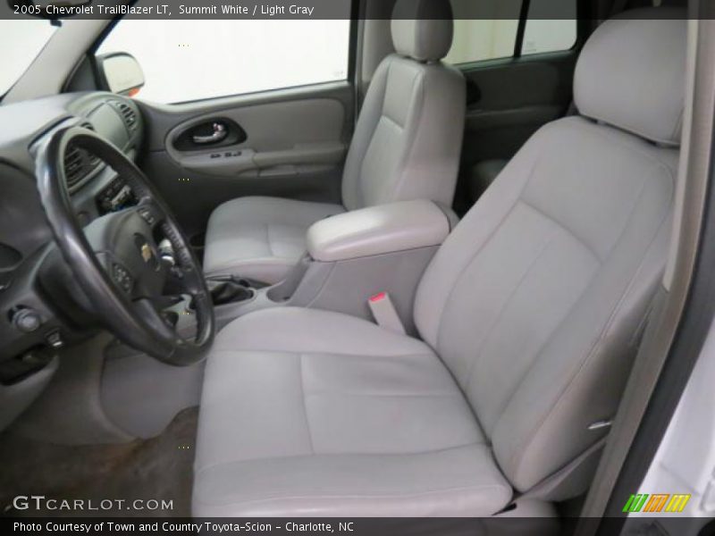 Summit White / Light Gray 2005 Chevrolet TrailBlazer LT