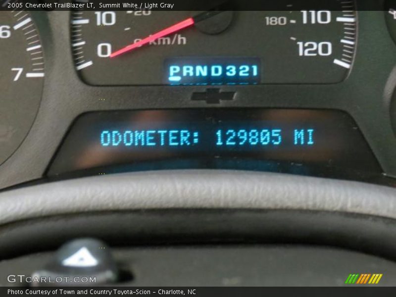 Summit White / Light Gray 2005 Chevrolet TrailBlazer LT