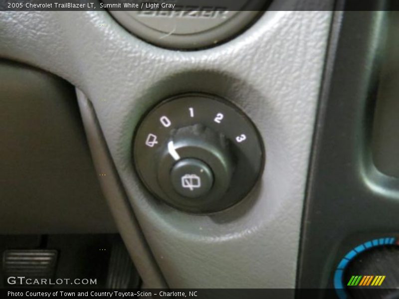 Summit White / Light Gray 2005 Chevrolet TrailBlazer LT