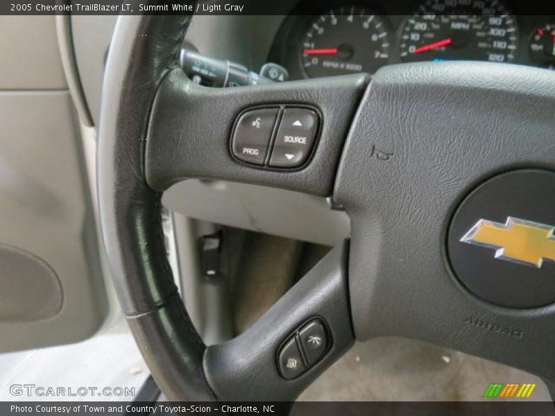 Summit White / Light Gray 2005 Chevrolet TrailBlazer LT