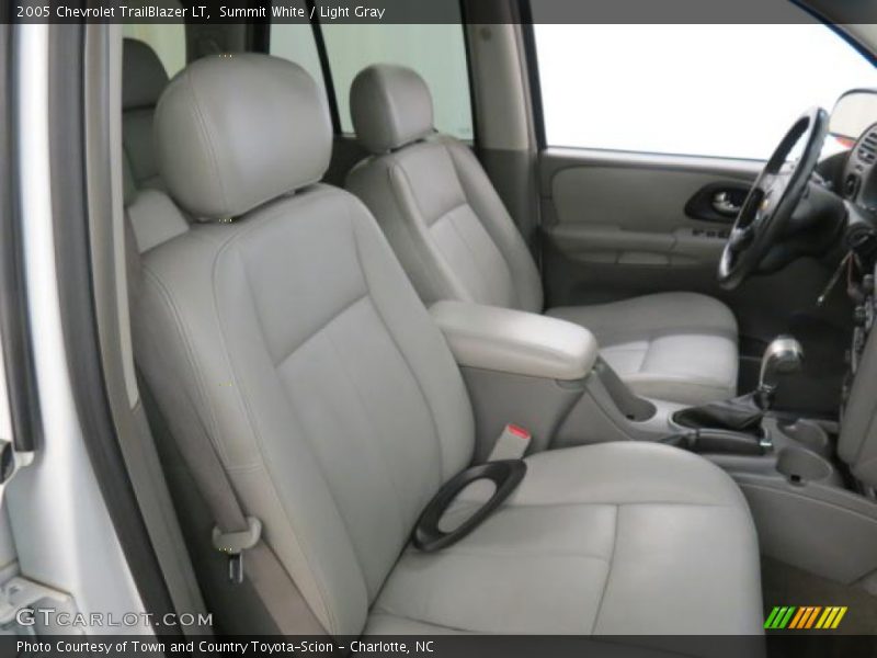 Summit White / Light Gray 2005 Chevrolet TrailBlazer LT