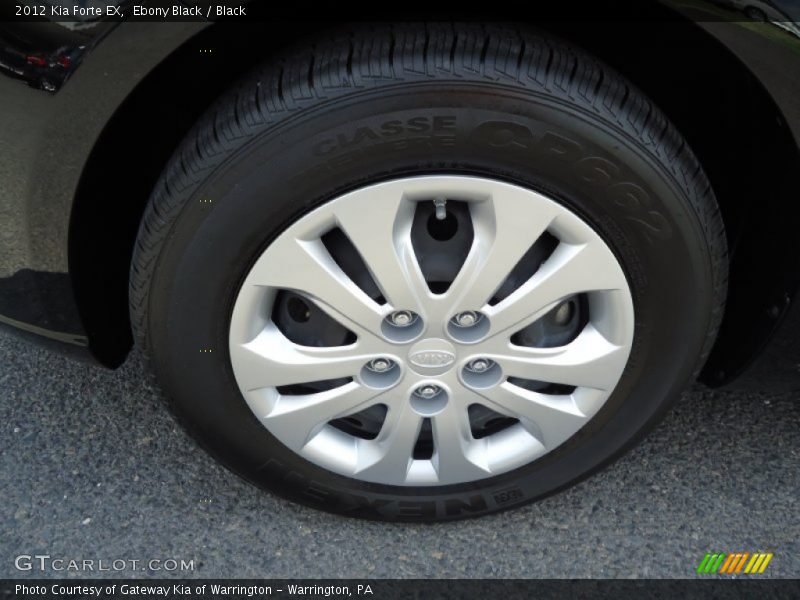 Ebony Black / Black 2012 Kia Forte EX