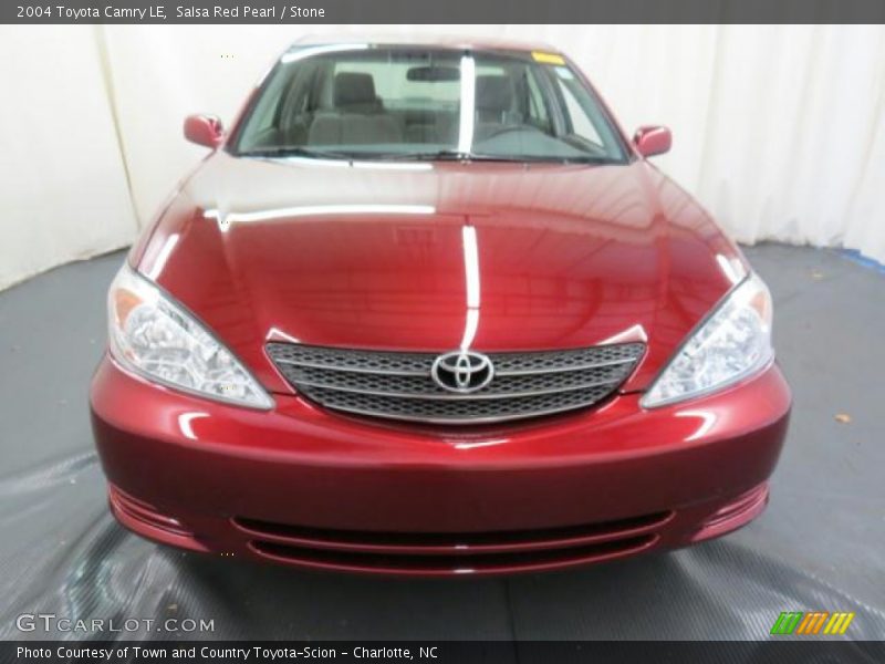 Salsa Red Pearl / Stone 2004 Toyota Camry LE