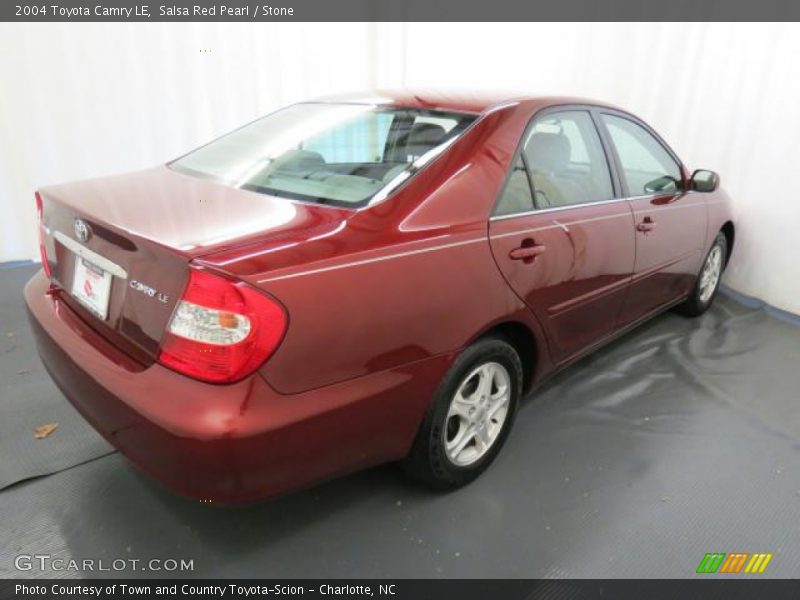 Salsa Red Pearl / Stone 2004 Toyota Camry LE